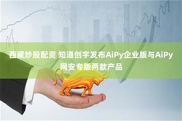 西藏炒股配资 知道创宇发布AiPy企业版与AiPy网安专版两款产品